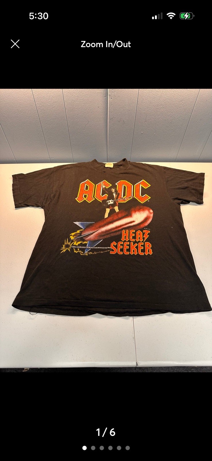 AC/DC — Heat Seeker Vintage